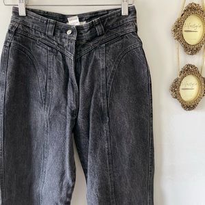 High Rise Black Jeans